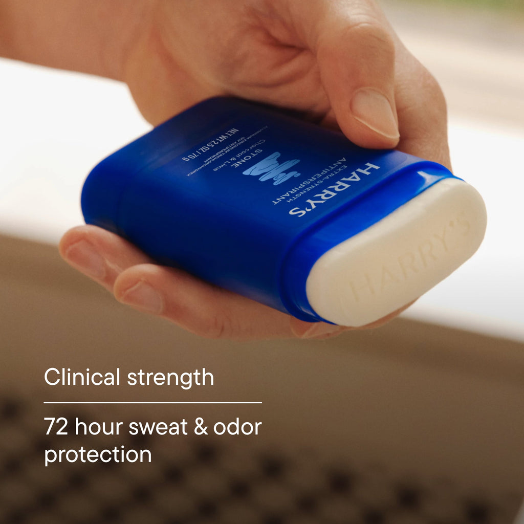 Stone Extra-Strength Antiperspirant | 72 HR Sweat &amp; Odor Protection