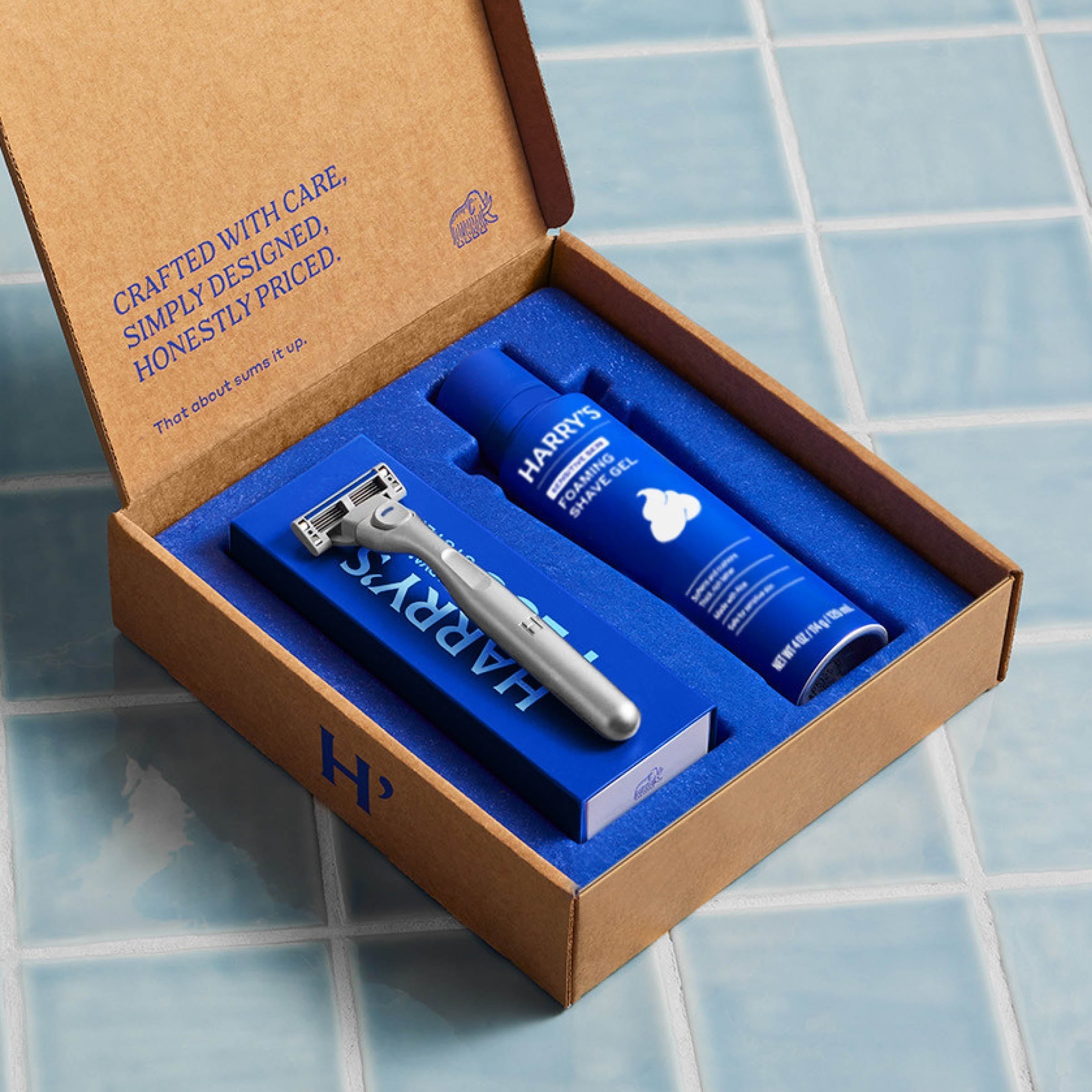 Harry's Plus Shave Set / Plus - Onyx / Shave Cream